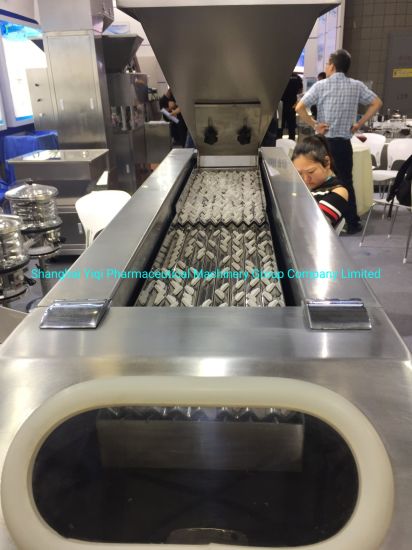 Linha de produção automática que conta a máquina para a cápsula e a tabuleta